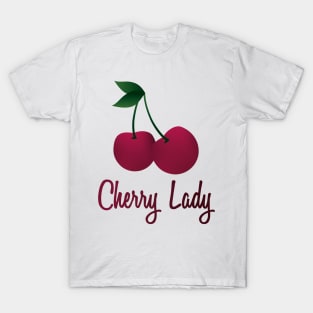 Sweet cherry fruit strawberry gift cherry tree T-Shirt